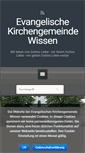 Mobile Screenshot of evangelisch-in-wissen.de